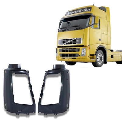 Capa Farol Volvo FH 2004 a 2009 Direito Esquerdo Cinza