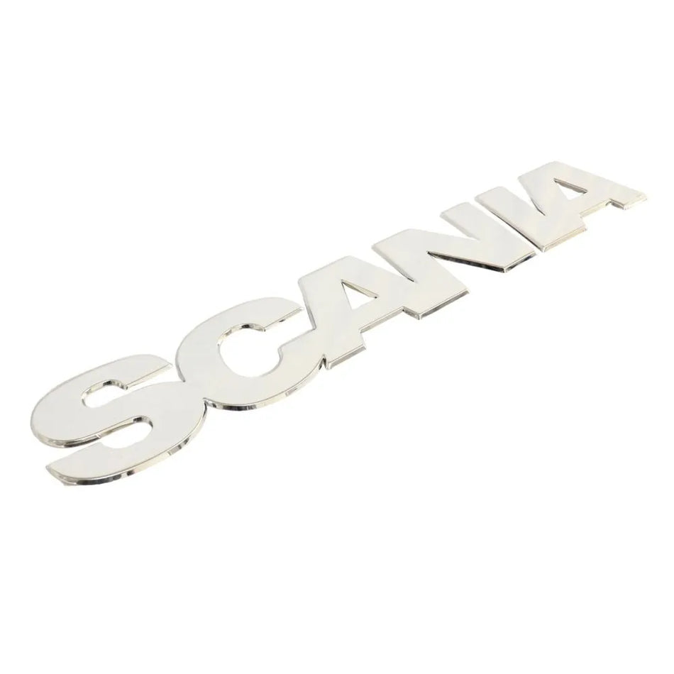 Emblema Inox Scania NTG Cabine R e S Dupla Face