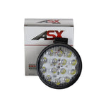 LED Worklight 42W 14 LEDs Redondo Caminhão Ônibus Bivolt