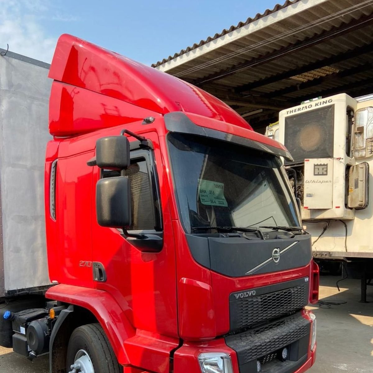 Defletor De Ar Volvo VM Cabine Leito Completo - Rodoplast