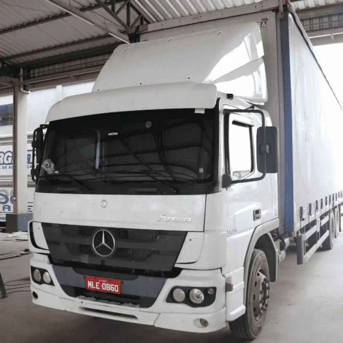 Defletor De Ar Mercedes-Benz Atego Cabine Baixa Leito Teto - Rodoplast