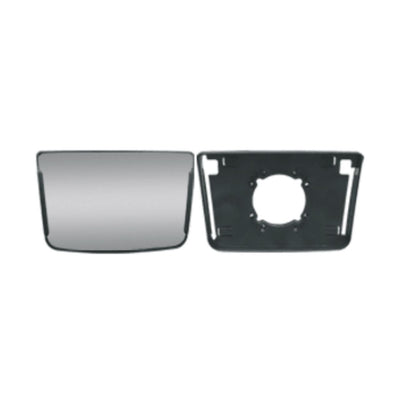 Vidro com Base do Espelho Retrovisor Bifocal Ford Cargo 2012 Menor