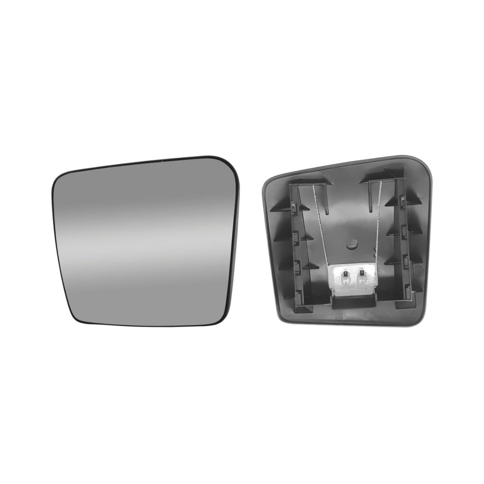 Vidro Espelho Retrovisor Auxiliar Volvo VM 2006+ c/ Base