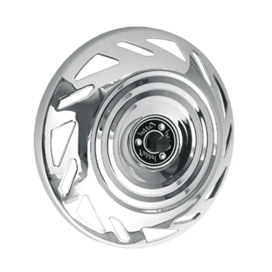 Calota Dianteira Inox Aro 16 Pneu com Câmara - Par