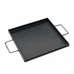 Chapa Ferro Fogareiro 25x25cm Alça Lateral Caminhão