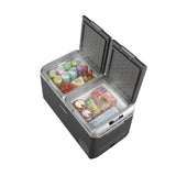Geladeira Portátil Day2Day 75 Litros Dual Zone Dark 12V/24V 110V/220V