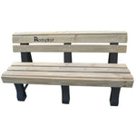 Banco Madeira 3 Lugares Plus Rodoplast - Área de Descanso