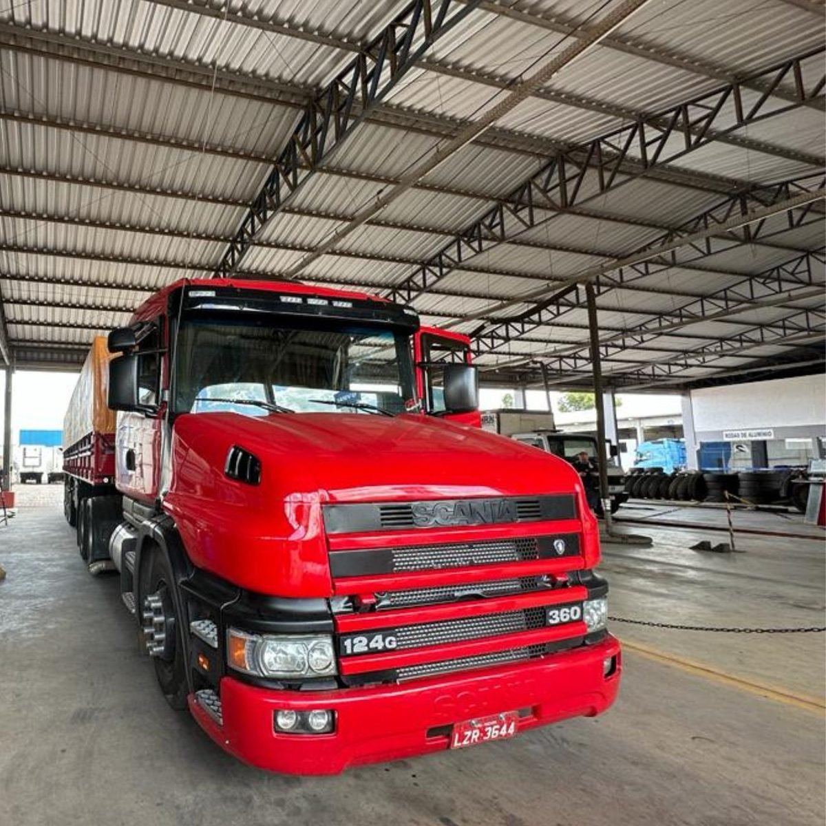 Capa Para-choque Scania T R 114 124 - Fibra