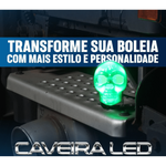 Caveira LED RGB Bivolt Climatizar para Boleia Caminhão