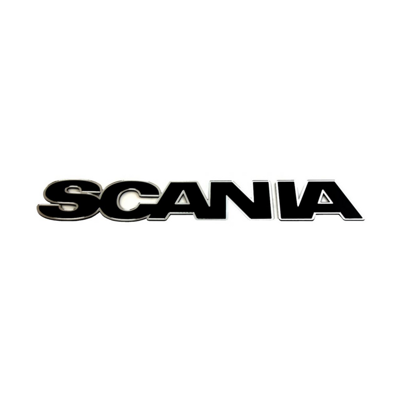Emblema Grade Frontal Scania NTG Cabine G R S Inox Acrílico