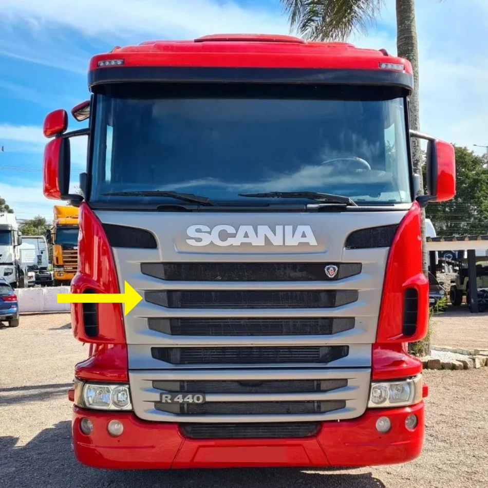 Tela Grade Frontal Superior Scania Série 5 2008-2009