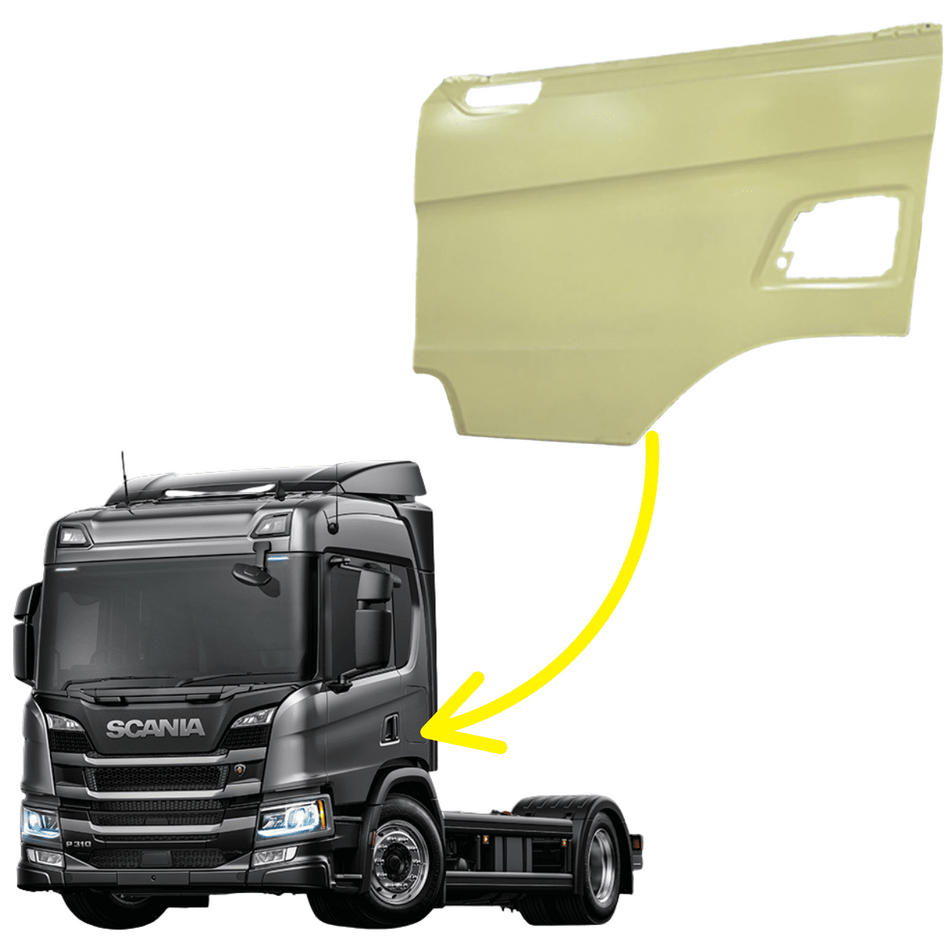 Meia Folha Porta Scania NTG Série P - Boff LE/LD