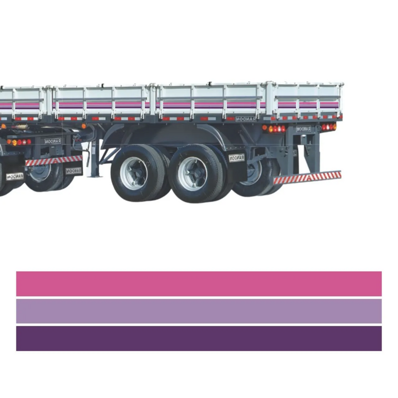 Faixa Adesiva Carreta 4 Eixos Scania 113 - 33 Peças