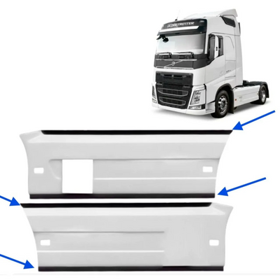 Borracha Side Skirt Volvo FH   - Fibroplast
