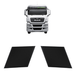 Tampa Central Para-choque MAN TGX Preta Original