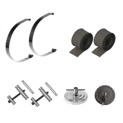 Kit Tanque Combustível Alumínio DAF XF - Completo