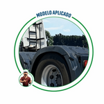 Centro Paralama Tração Volvo FH 2015+ Truck 6x2 990mm