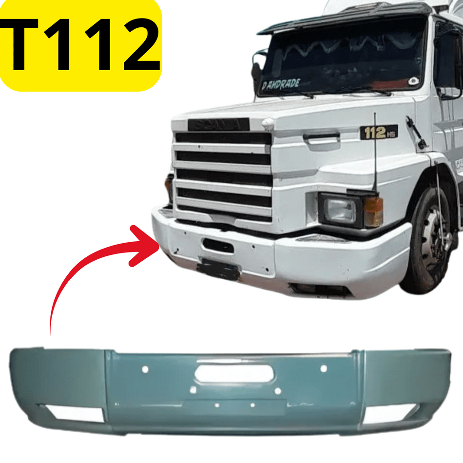 Para-choque Central Scania T112 T113 Série 3 - Boff