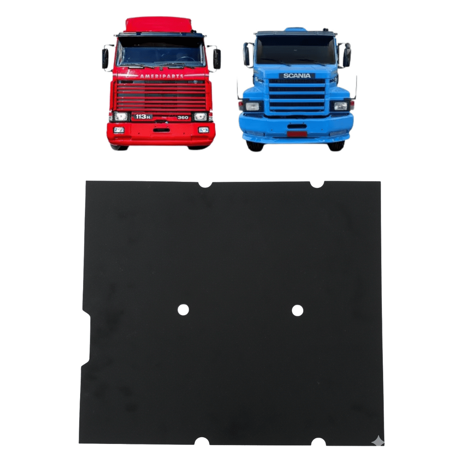 Fundo Caixa Bateria Scania Série 3 T113 R113 Plástico