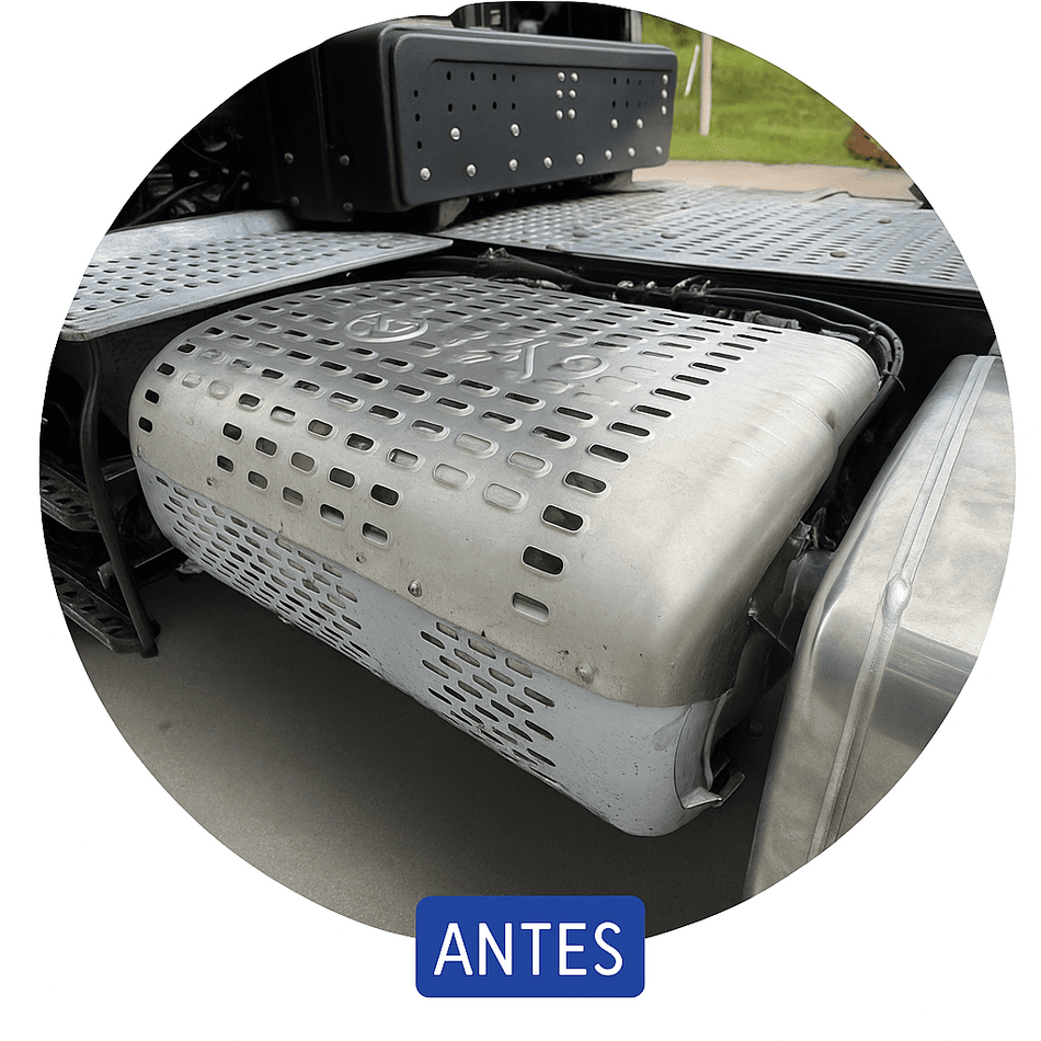 Tampa Catalisador Iveco S-Way Inox Espelhado Premium