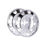 Calota Roda Dianteira Speed Truck Aro 17,5 Cubo Maior 2un