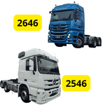 Farol Principal com Pisca Mercedes Actros 2017 a 2020