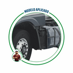 Paralama Cabine Traseiro DAF New XF BL Fibras