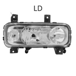 Farol Mercedes Atego 2004-2013 Lente Lisa Orgus LE/LD