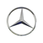 Estrela Cromada Mercedes-Benz 200/220/260mm
