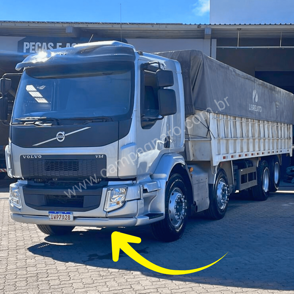 Spoiler Para-choque Volvo VM Plástico - Boff