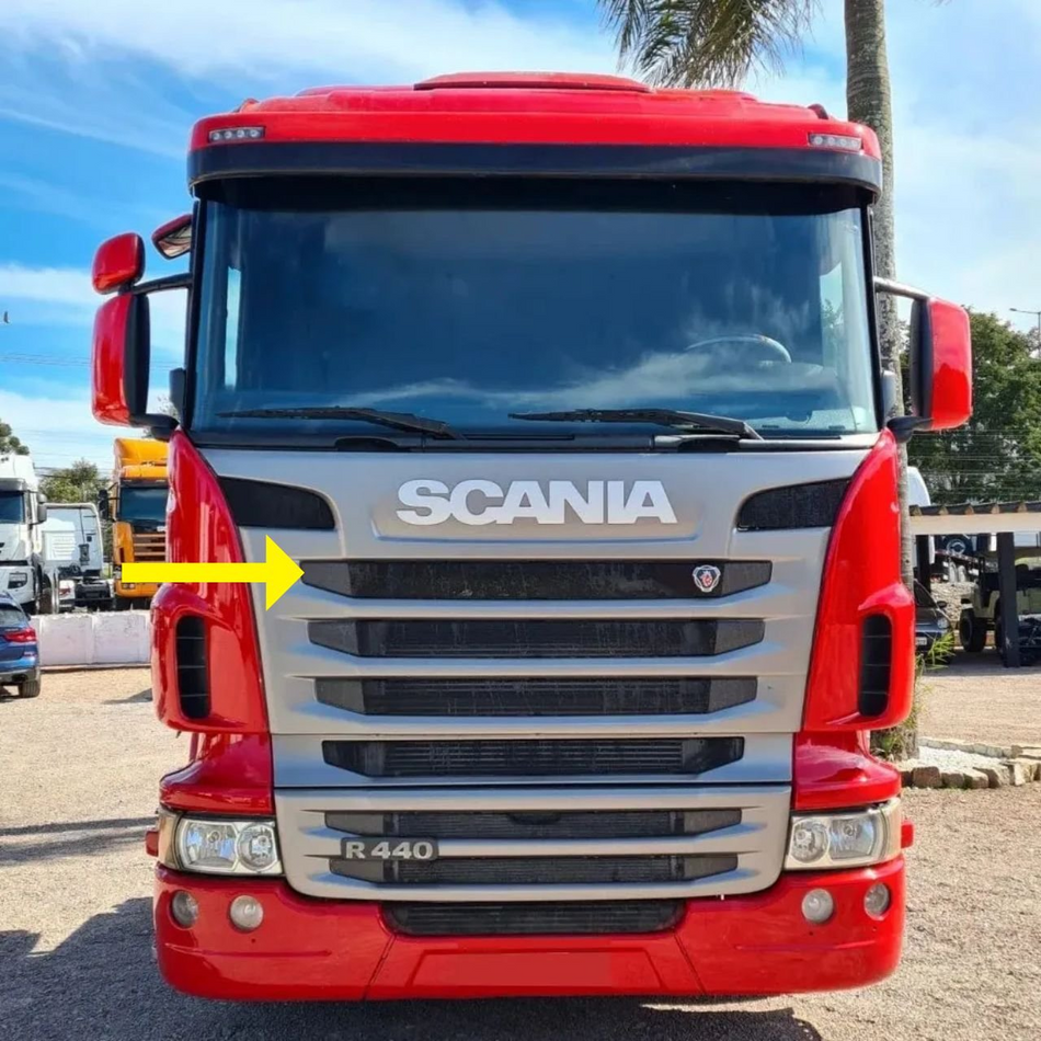 Tela Grade Frontal Scania G/R S5 2008-2009 Vão Superior