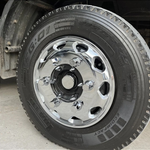 Calota Dianteira Bright Truck Aro 17,5 Cubo Maior Cromada