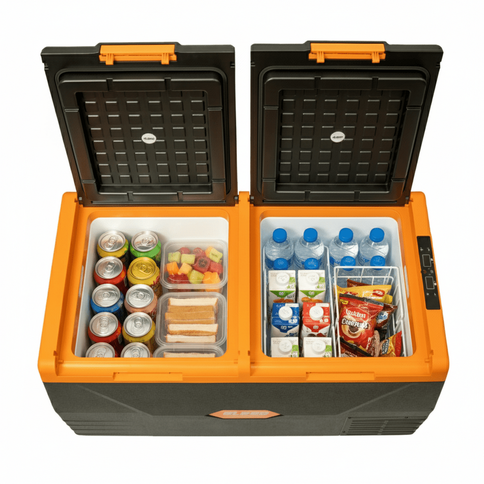 Geladeira Caminhão 75L 12v 24v Elber Black Portátil
