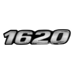 Par Emblema Mercedes-Benz 1620 Resinado BL Fibras