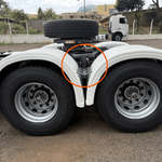 Suporte Para-lama Scania NTG Suspensão Mola Traçado Completo