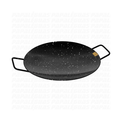 Disco de Arado Bifeteira para comida Esmaltado Sem Borda - 43 cm