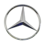 Estrela Cromada Mercedes-Benz 200/220/260mm