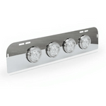 Acabamento Túnel Traseiro Volvo FH New + 4 LED 125mm
