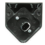 Lanterna Lateral LED Carreta Guerra Bivolt c/ Suporte Braslux