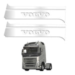 Conjunto Coluna Escrita Porta Volvo New FH Inox