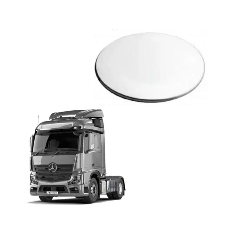 Tampa Cubo Tração Mercedes New Actros Cromada ABS
