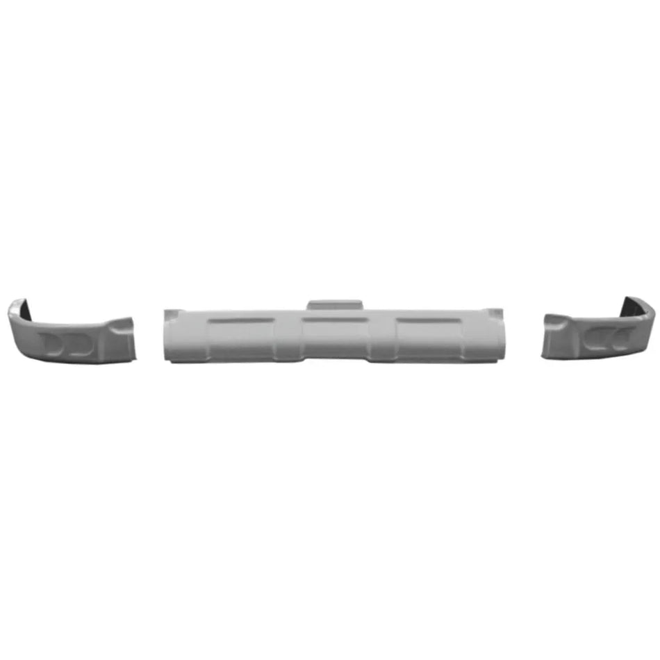 Spoiler Scania Série 4 Plástico Branco Kit Completo