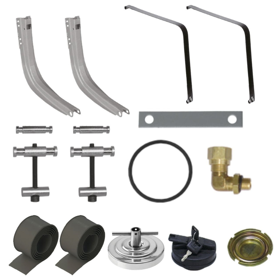 Kit Tanque Combustível Quadrado Scania T R 112 142