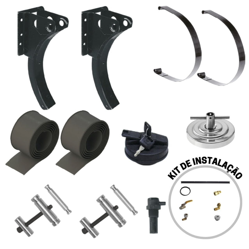 Kit para Tanque Combustível Volkswagen Titan Tractor 18.310 - Lado Esquerdo