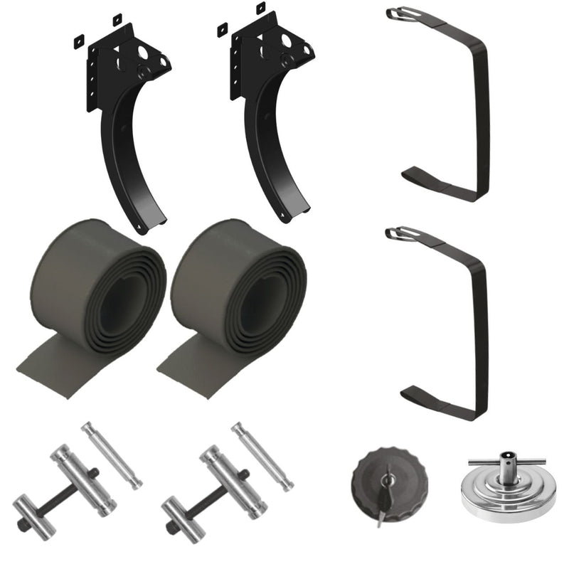 Kit para Tanque Combustível Volvo FH D-Shape - Alumínio