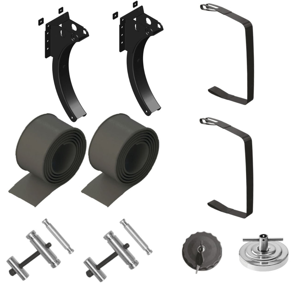 Kit para Tanque Combustível Volvo FH D-Shape - Alumínio