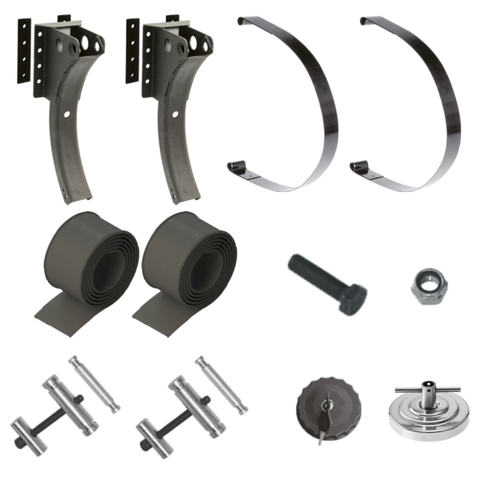 Kit Tanque Combustível Redondo 660mm Volvo NH EDC