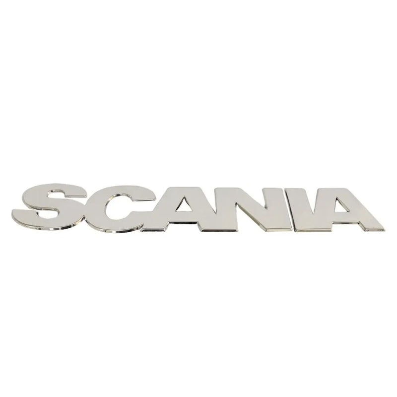 Emblema Inox Scania NTG Cabine R e S Dupla Face