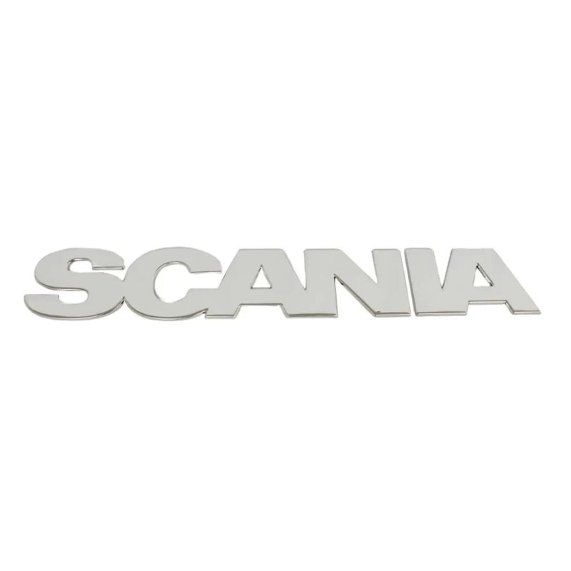 Emblema Inox Scania NTG Cabine P e G Colável