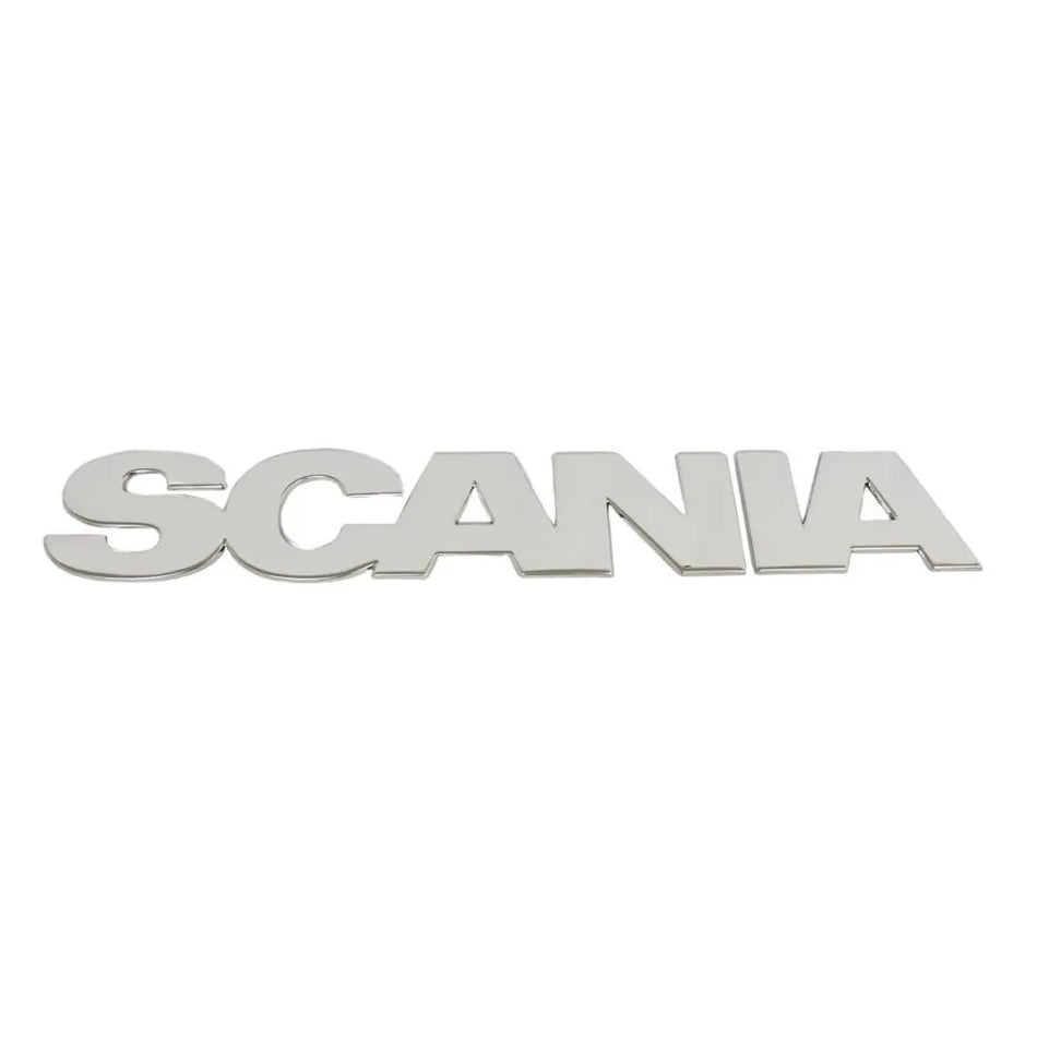 Emblema Inox Scania NTG Cabine P e G Colável